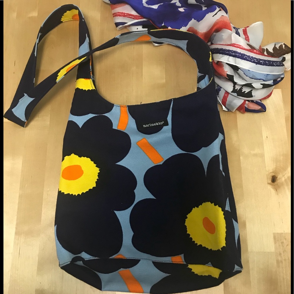 Sunflowers marimekko@ purse/bag Made in Finland